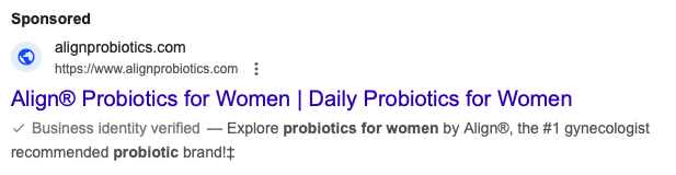 Aligned Probiotics